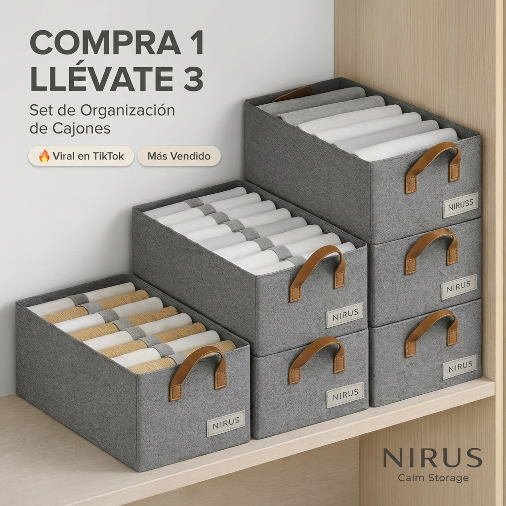 El Original NIRUS™ - Sistema de Organización Premium