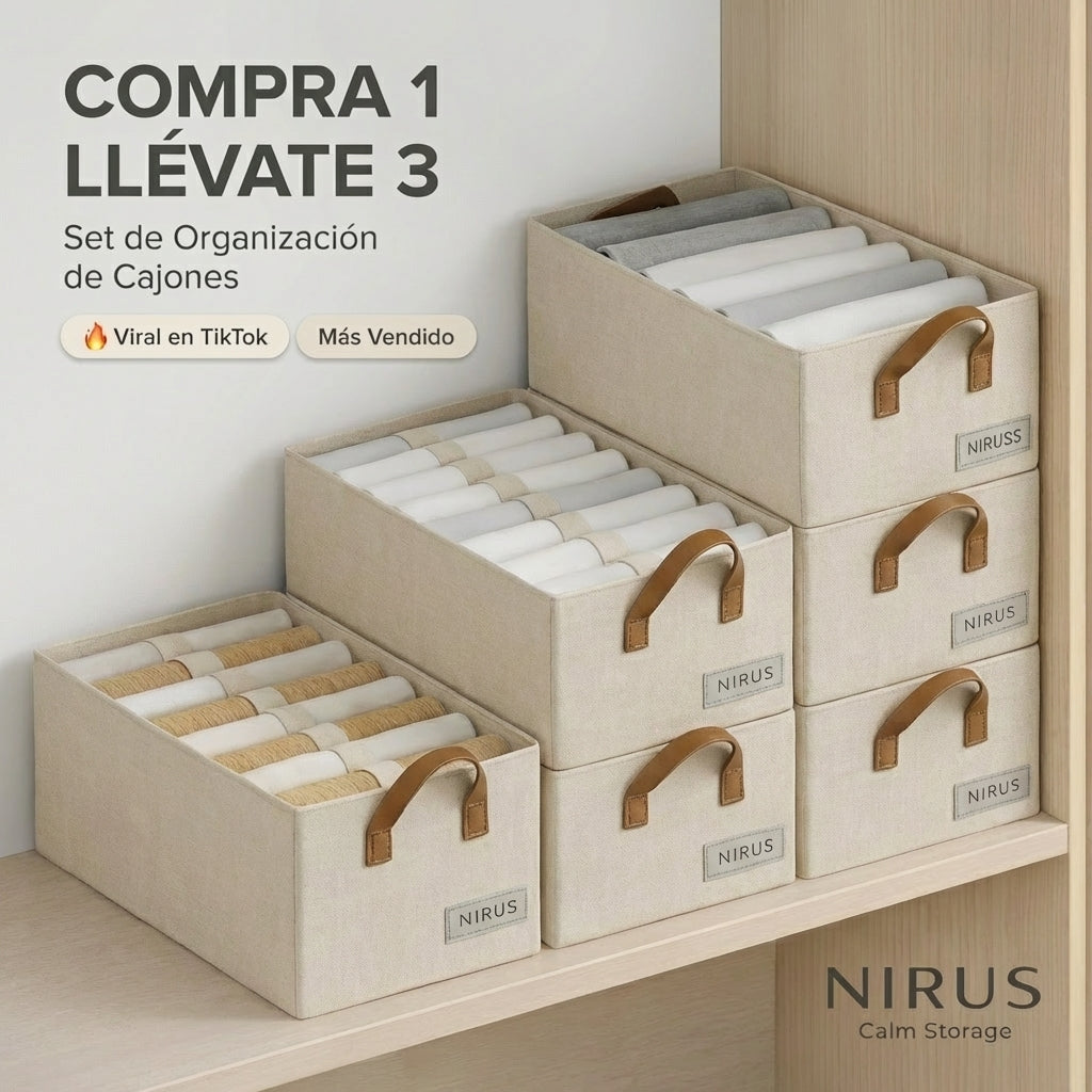 El Original NIRUS™ - Sistema de Organización Premium